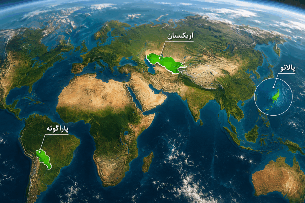 پاراگوئه، پالائو و ازبکستان در صدر رشد گردشگری جهانی قرار گرفتند