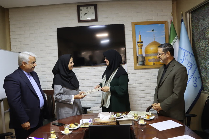 سمیه روانخواه سرپرست معاونت صنایعدستی خراسان رضوی شد