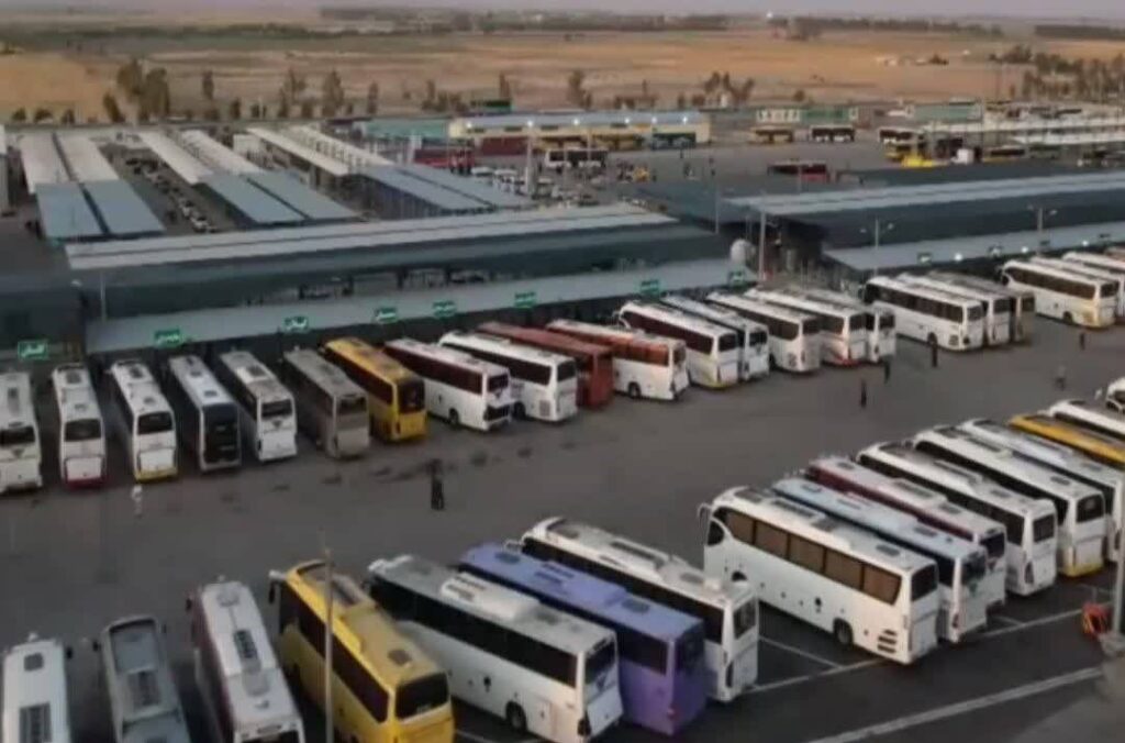 اتوبوس مهران کربلا