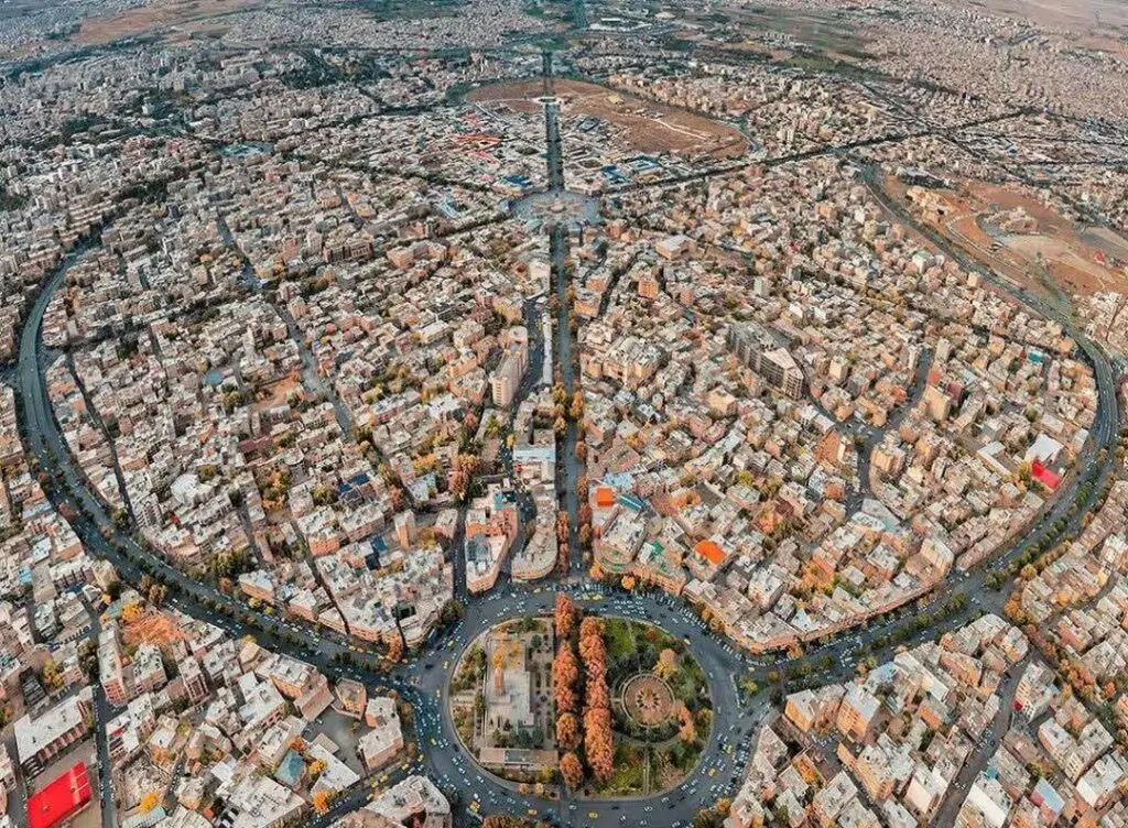 تصویر هوایی همدان 2