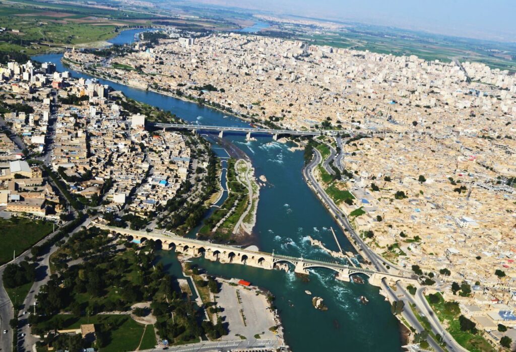 عکس هوایی دزفول 1