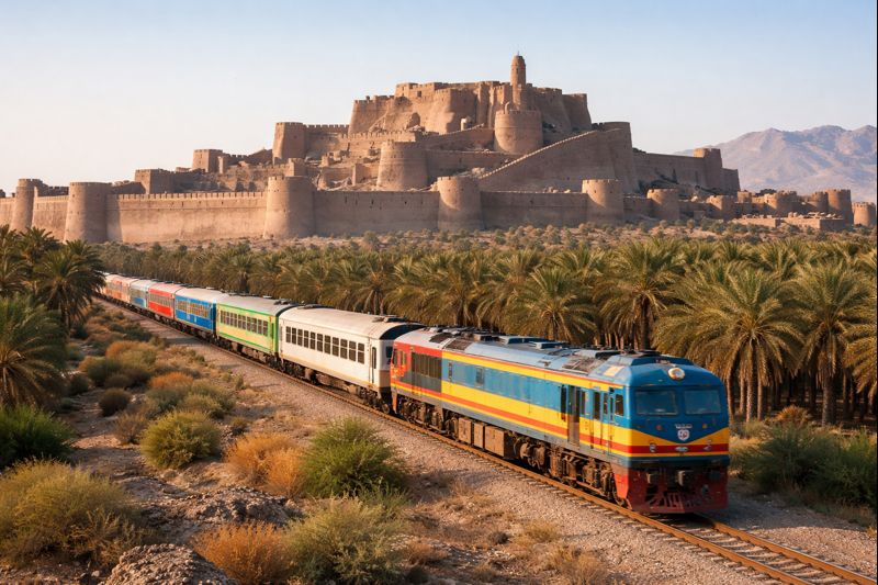 قطار گردشگری کرمان 1