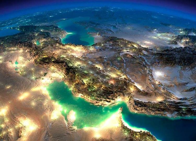 نقشه ایران از بالا 3