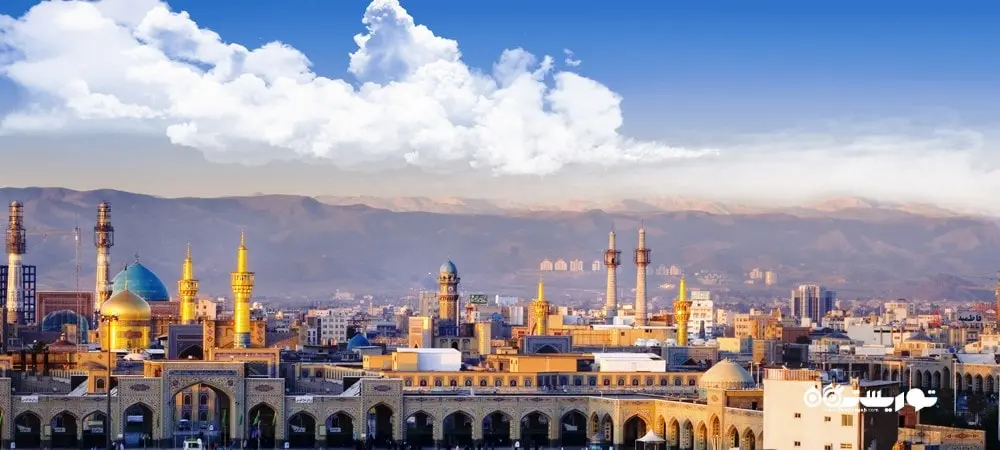 نمای باز حرم مطهر 1