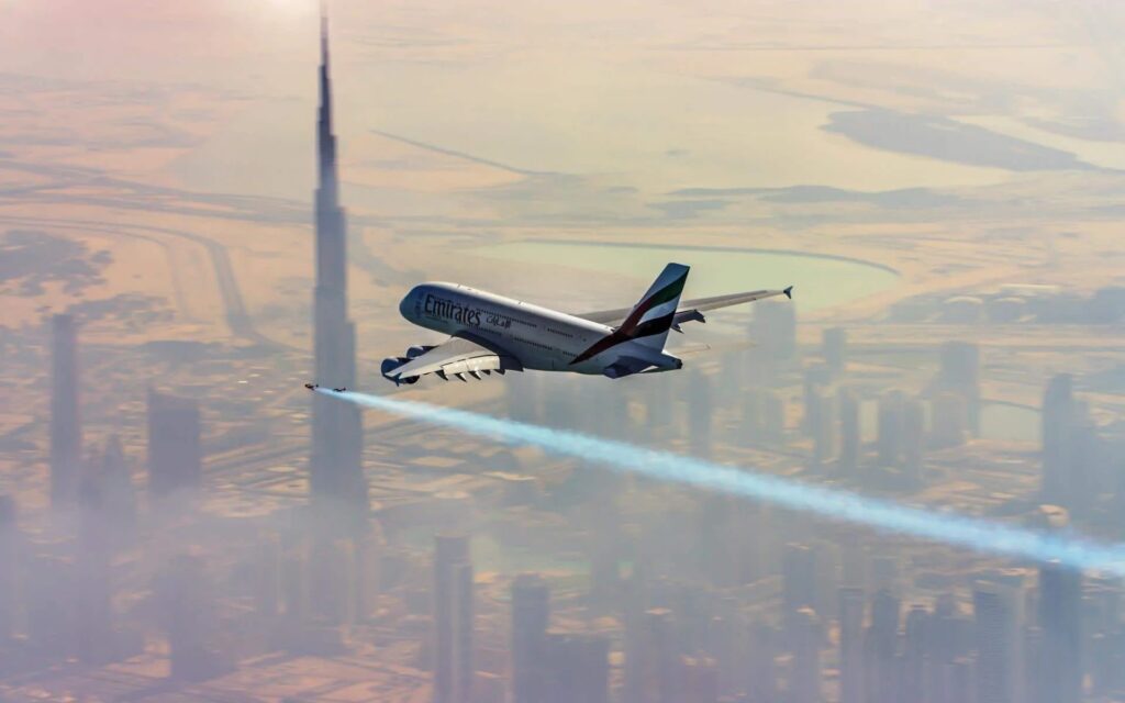 هواپیما در دبی