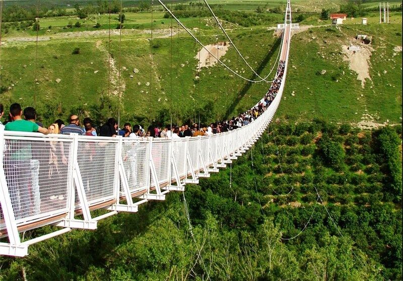پل معلق مشکین شهر اردبیل 2